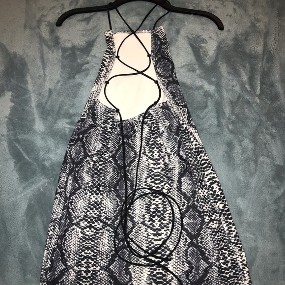 Snake Skin bodycon dress - Picture 3 of 3